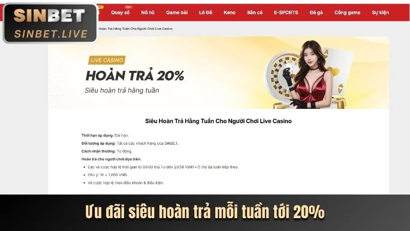Chương trình VIP dành riêng cho người chơi bắn cá